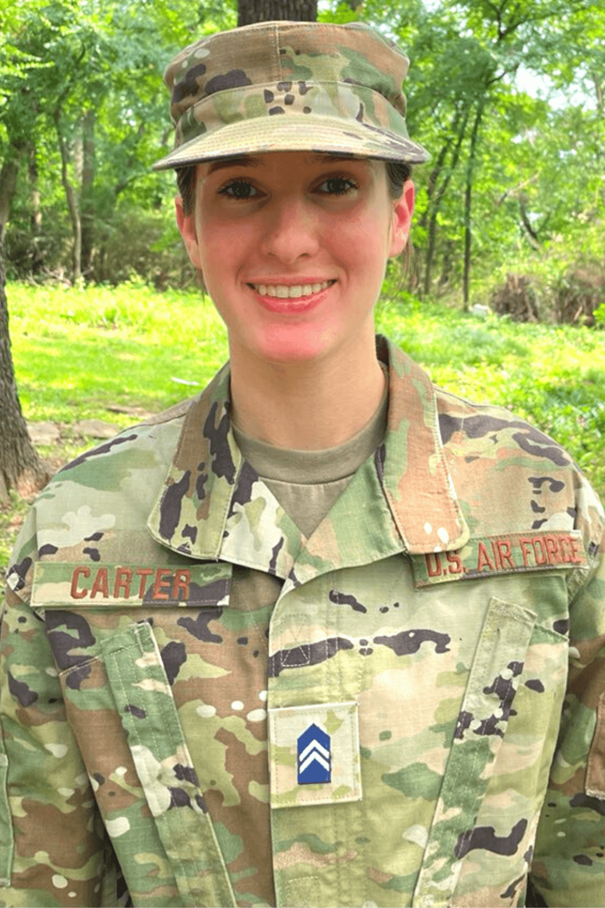Air Force ROTC Selects ORU’s Gabrielle Carter for Summer Training in